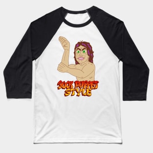 SOCK PUPPET STYLE Baseball T-Shirt